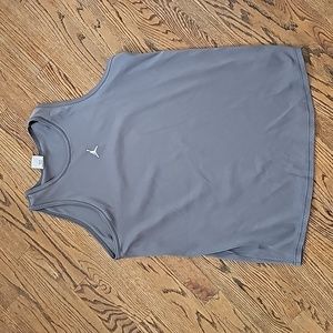 Men's Jordan gray tank top